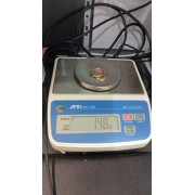 Серьги золотые без вставок, золото 585 (14K), вес 1.4 г.