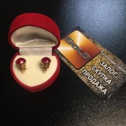 Серьги , золото 585 (14K), вес 5.4 г.