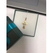 Крестик, золото 585 (14K), вес 1.6 г.
