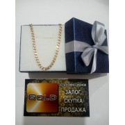 Цепь , золото 585 (14K), вес 7.5 г.