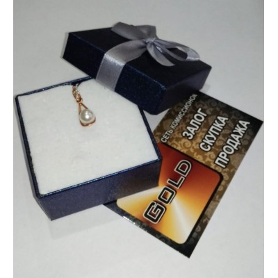 Подвеска с камнем, золото 585 (14K), вес 1.3 г. Подвеска с камнем, золото 585 (14K), вес 1.3 г.