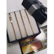 Цепочка, золото 585 (14K), вес 3.7 г.
