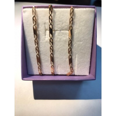 Цепочка, золото 585 (14K), вес 4.6 г. Цепочка, золото 585 (14K), вес 4.6 г.